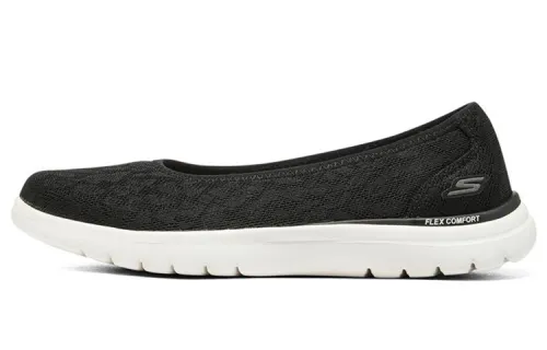 Skechers ON THE GO Casual Shoes Women's Low Top Black/White