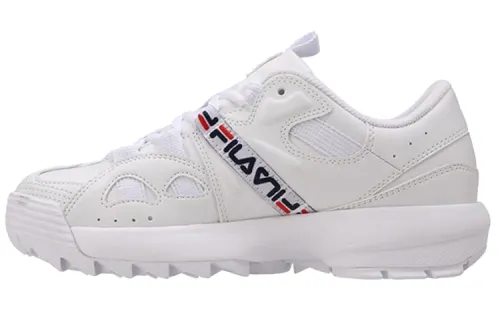 FILA Disruptor HIT And RUN Low top Casual Shoes Unisex White