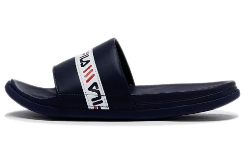 FILA Slicktender Slide Slippers Unisex Deep Navy Blue