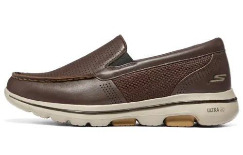 Skechers Go Walk 5 Casual Shoes Men's Low Top Brown