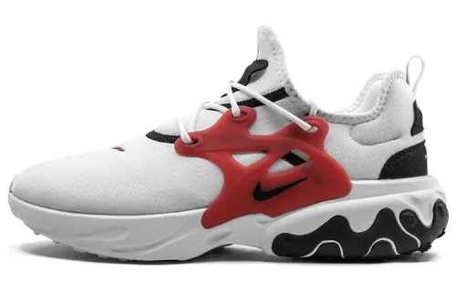 Nike React Presto White University Red