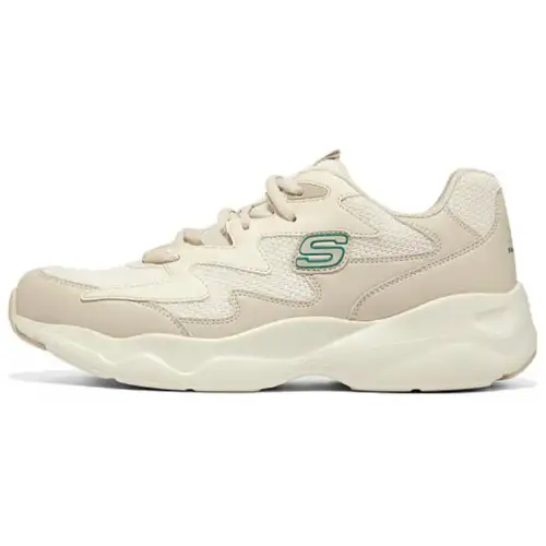 Skechers D'LITES AIRY Abrasion Resistant Low top Casual Shoes Men's Beige