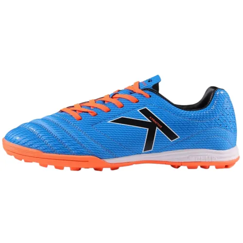 KELME Abrasion Resistant TF Turf Artificial Turf Cushioning Soccer Shoes Men's Royal Blue