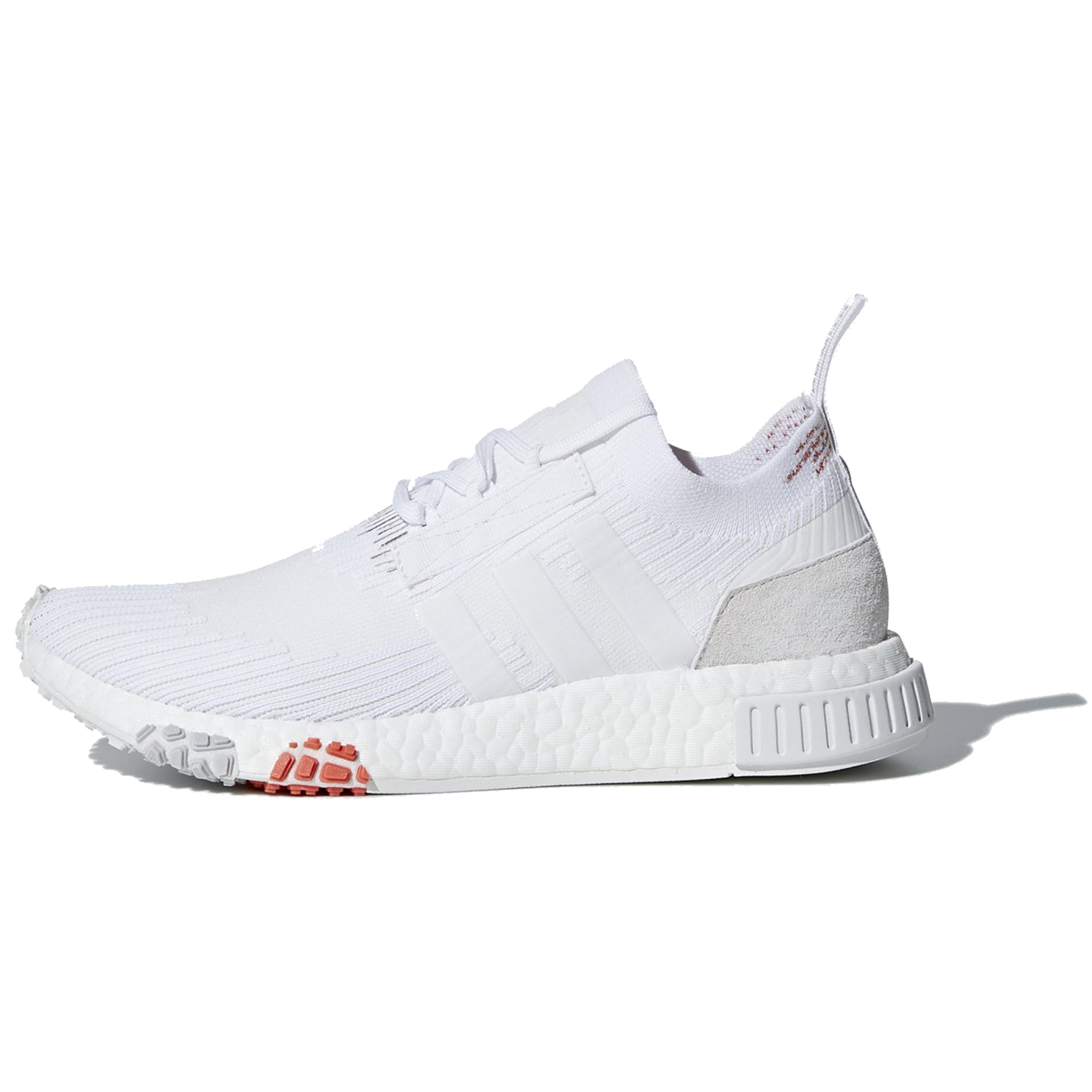 Женские кроссовки adidas originals NMD Racer Cloud White TPU (белые)