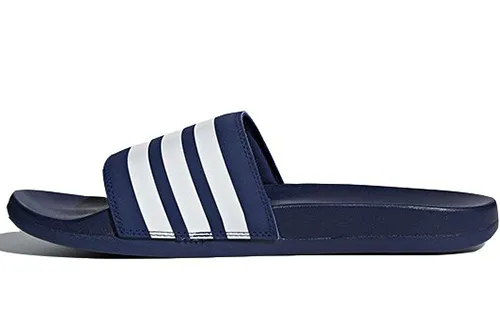 Adidas Adilette Comfort Slides 'Dark Blue White'
