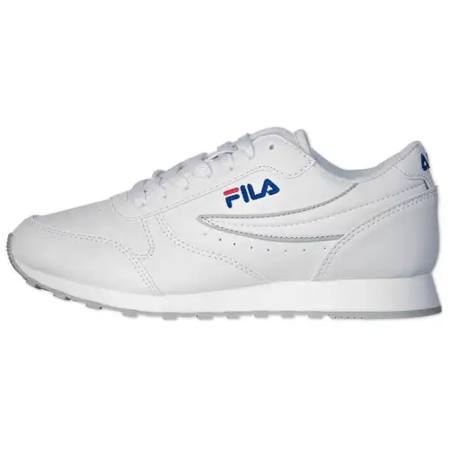 FILA Orbit Low Cushioning Abrasion Resistant Cushioning, Wear Resistant Low top Casual Shoes Women's White