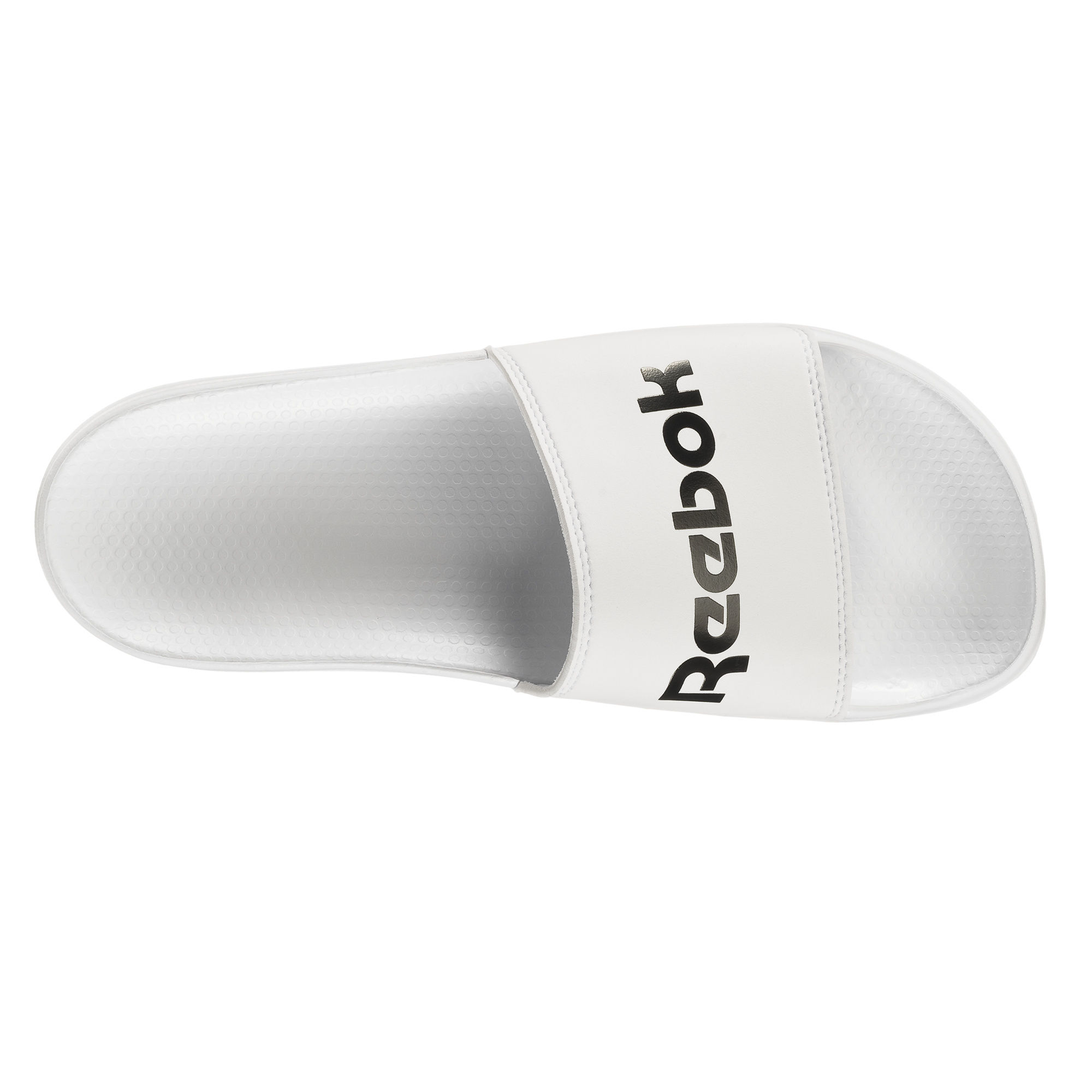 Шлепки Reebok classic slide (белые) — фото 5