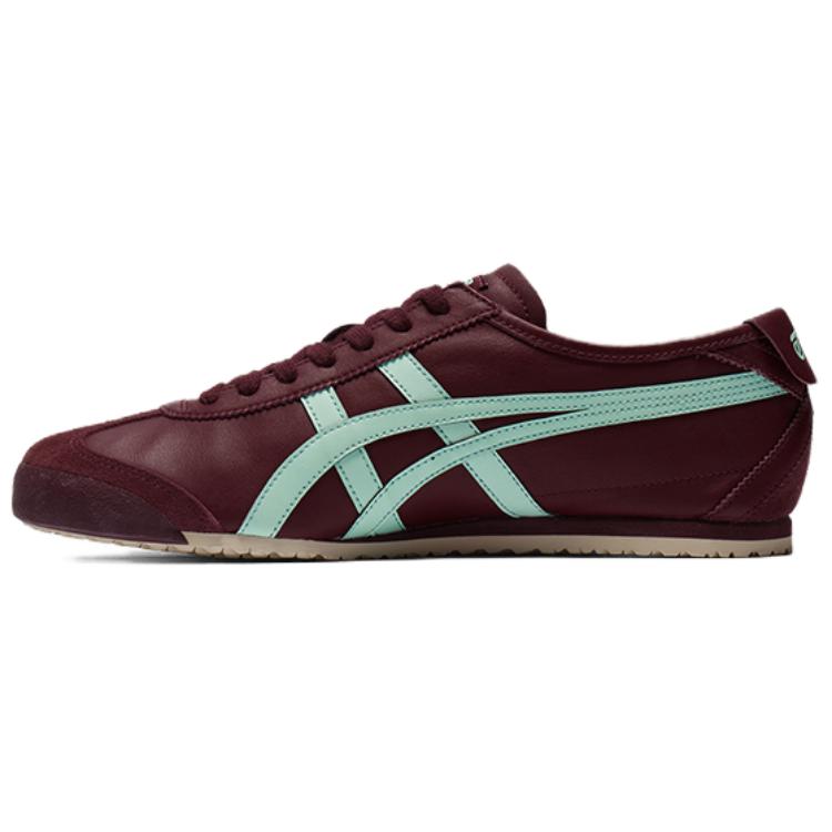 Кеды Onitsuka Tiger MEXICO 66 (темно-красные)