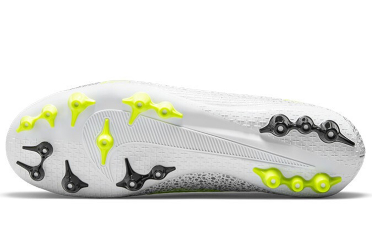 Мужские кроссовки Nike Mercurial Superfly 8 14 AG (белый / зеленый) — Белый / зелёный — фото 6