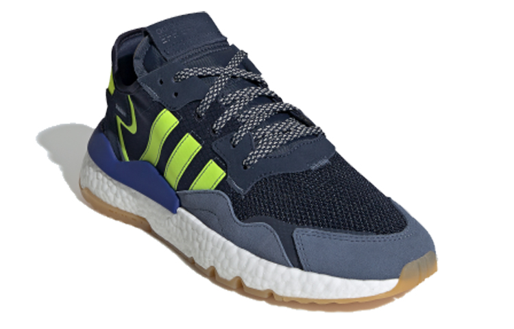 Кроссовки adidas originals Nite Jogger (зелено-синие) — Зелёный / синий — фото 3
