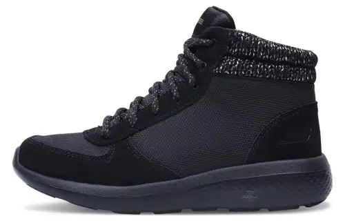 Skechers ON THE GO City 2 Mesh, Suede Mid top Sports Casual Shoes Women's Black Gray