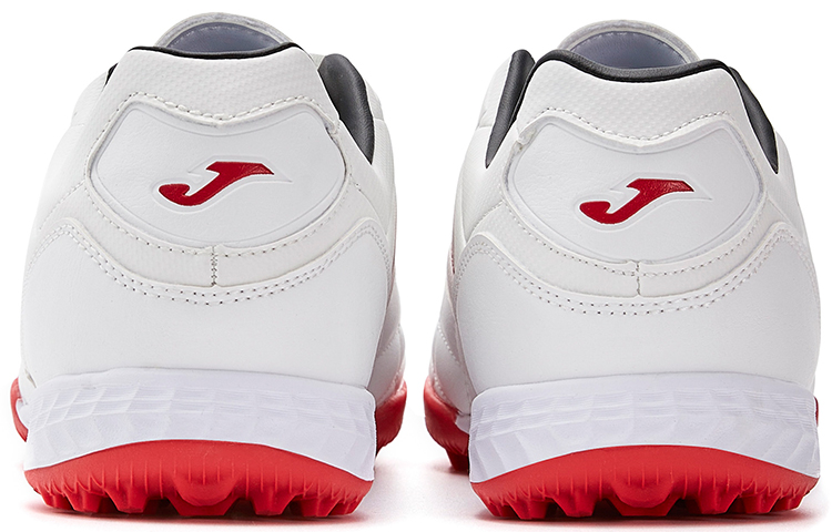 Joma TF Turf Slip Resistant Coverage Soccer Shoes Men's White Red