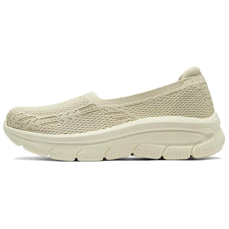 Skechers Mesh Low top Casual Shoes Women's Beige