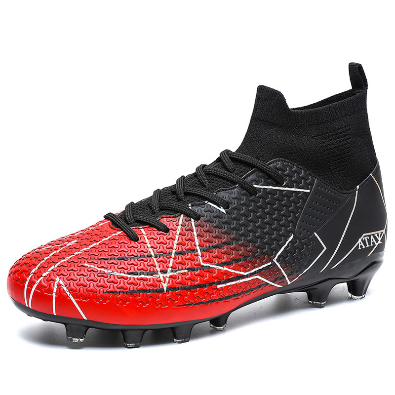 ATAY Microfiber Leather Slip Resistant Abrasion Resistant Slip Resistant Abrasion Resistant Soccer Shoes Unisex