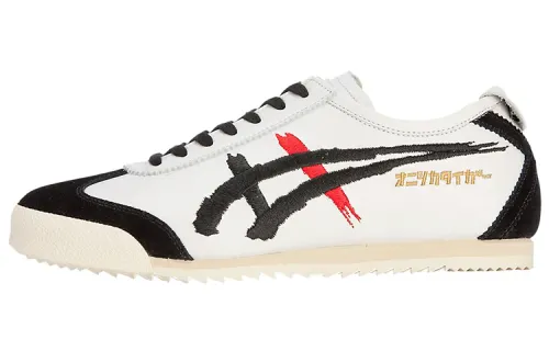 Asics Onitsuka Tiger Mexico 66 Deluxe Nm White Black Women's