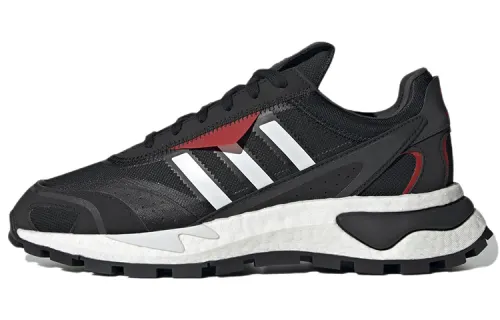Adidas Originals Retropy P9 Casual Shoes Men's Low Top Black/Red