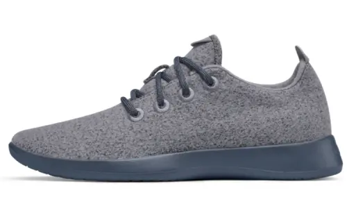 Allbirds Wool Runner Slip Resistant And Breathable Low top Sports Casual Shoes Women's Graphite Gray
