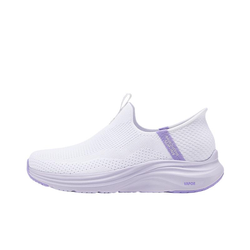 Skechers Vapor Foam Abrasion Resistant Abrasion Resistant Low top Casual Shoes Women’s White Purple