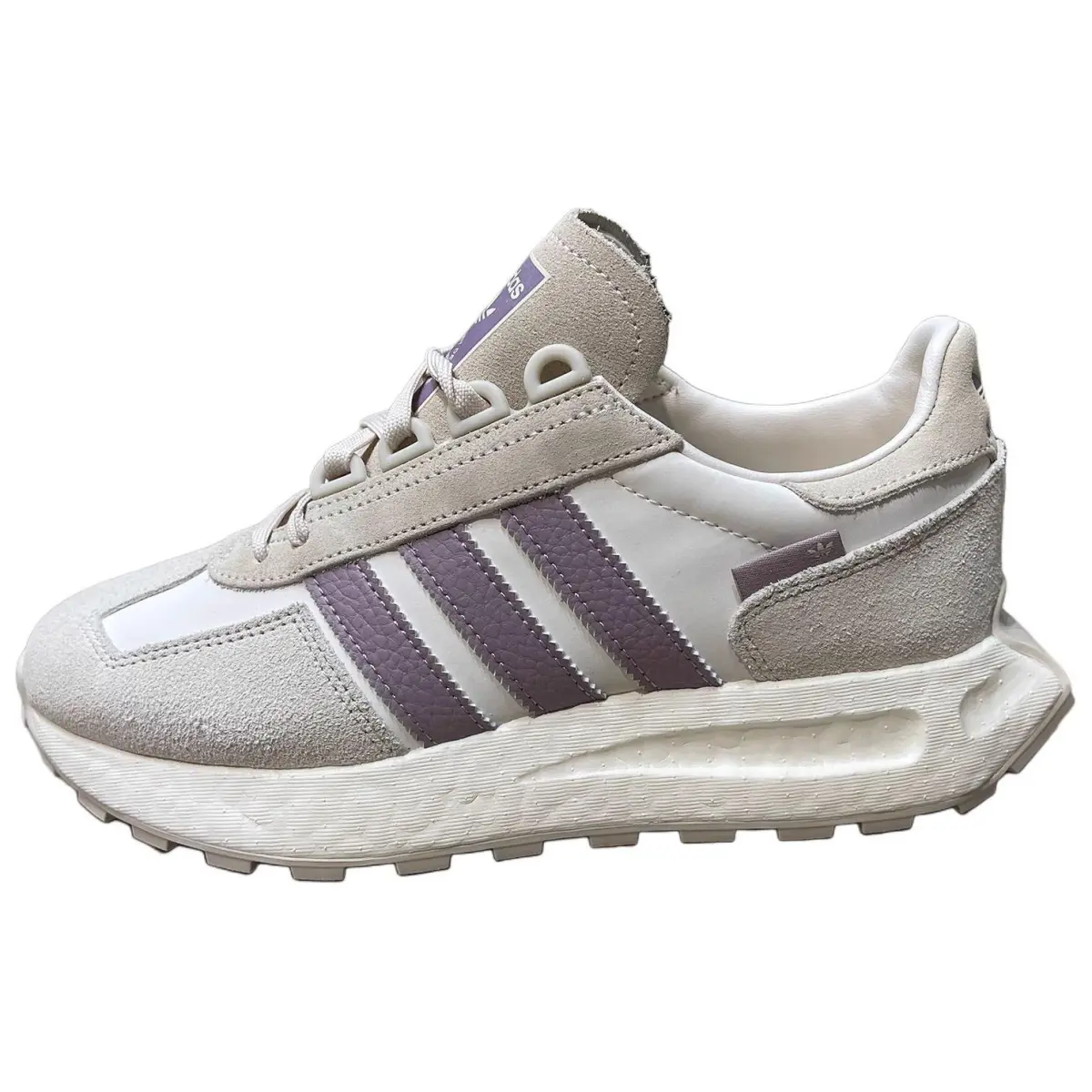 Adidas Originals Retropy E5 Comfortable Slip Resistant Abrasion Resistant Low top Casual Shoes Unisex Gray White