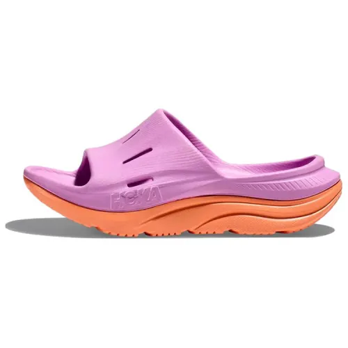 HOKA ONE ONE Ora Recovery Slide 3 Slide Slippers Unisex Purple Orange
