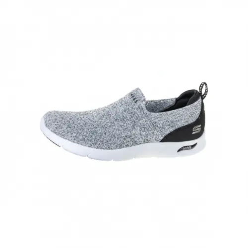 Skechers ARCH FIT REFINE Comfortable Cushioning Abrasion Resistant Waterproof Low top Casual Shoes Women's Gray