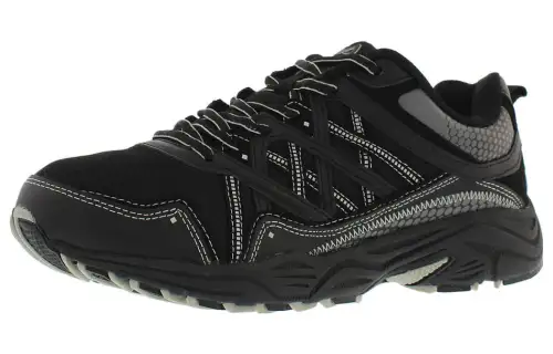 FILA Cushioning, Wear Resistant Low top Casual Shoes Men's Black Gray