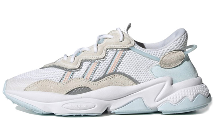 Женские кроссовки adidas originals Ozweego (светло-бежевые)