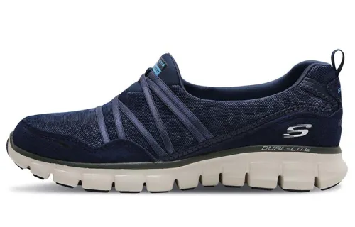 Skechers Synergy Casual Shoes Women's Low Top Navy
