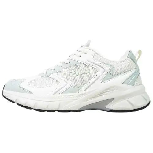 FILA Serpentuate Abrasion Resistant Low top Casual Shoes Women's White Green
