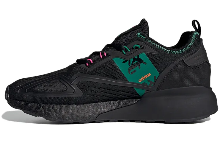 Adidas Zx 2K Boost 'Black Bright Green'