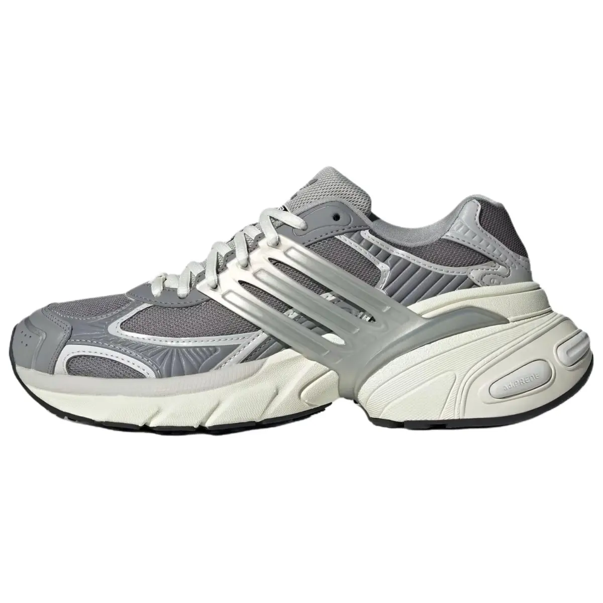 Adidas Originals ADISTA XLG Soft And Comfortable Slip Resistant Abrasion Resistant Low top Casual Shoes Women's Gray