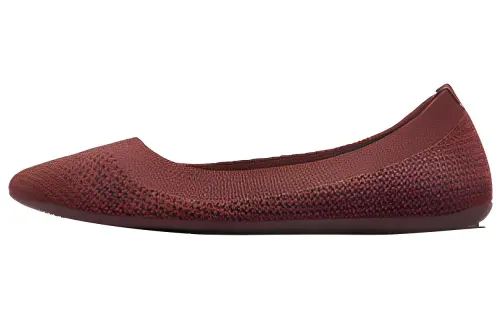 Allbirds Tree Breezers Fabric Slip Resistant Low top Sports Casual Shoes Women's Turtle Shell Brown