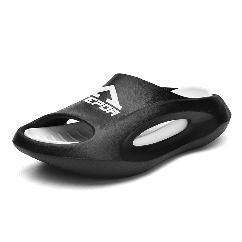 TEPOR Slip Resistant Abrasion Resistant Slip Resistant Abrasion Resistant Sports Chubby Slippers Unisex