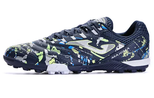 Joma TF Turf Abrasion Resistant Slip Resistant Soccer Shoes Men's Dark Blue