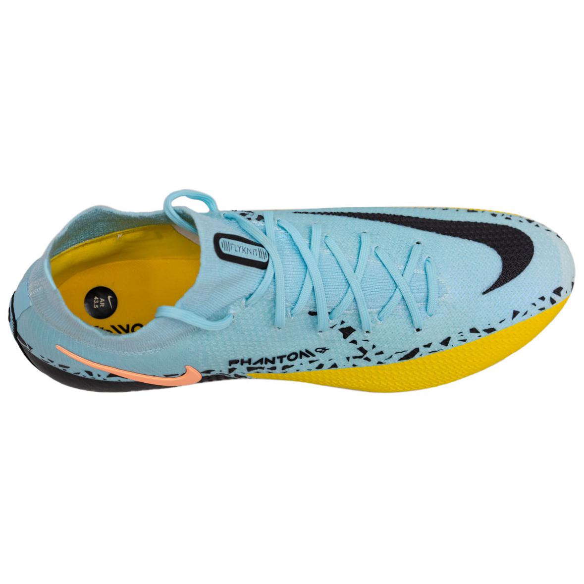 Nike Phantom GT2 Cushioning Slip Resistant Soccer Shoes Men’s Blue Orange Black