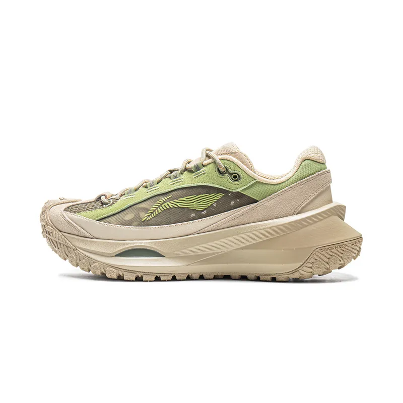 Li Ning Ranger CRC Slip Resistant Abrasion Resistant Low top Casual Shoes Unisex Matcha