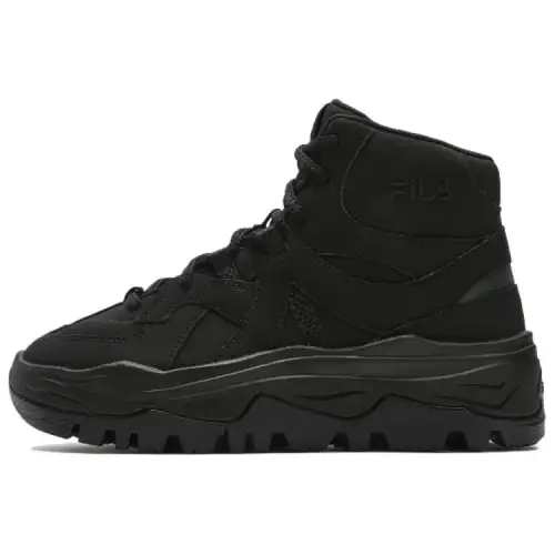 FILA AMICA Abrasion Resistant Mid top Casual Shoes Women's Black