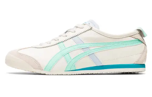 Onitsuka Tiger Onitsuka Tiger MEXICO 66 retro sports non-slip wear-resistant low-top lifestyle shoes for women white green