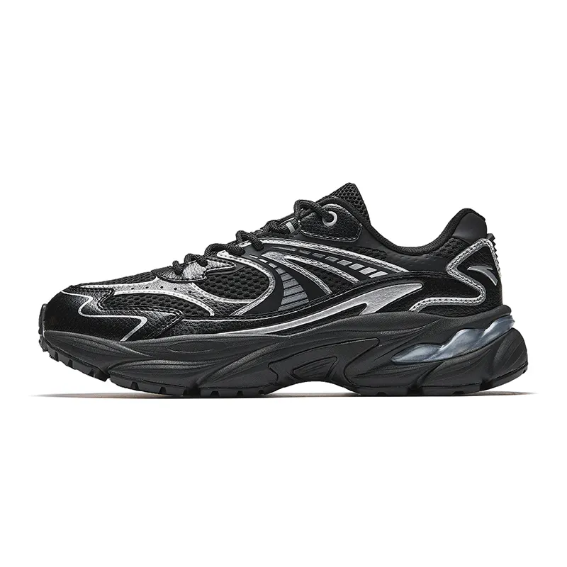 Anta AT802 Low top Casual Shoes Men's Black Silver