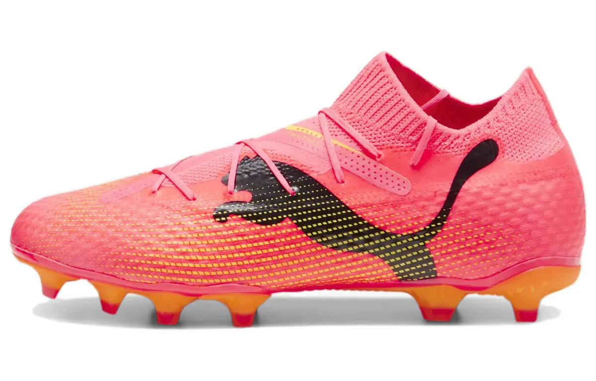 PUMA Future 7 Pro FG/AG Lace Up Soccer Sneakers 'Pink'