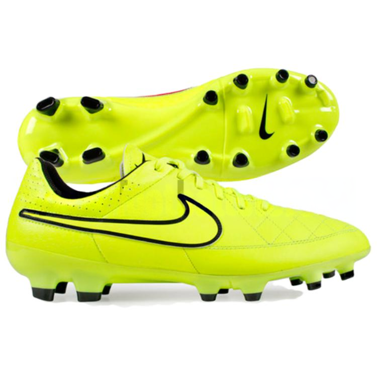 Nike Tiempo Genio Leather Ag ‘Yellow Black’