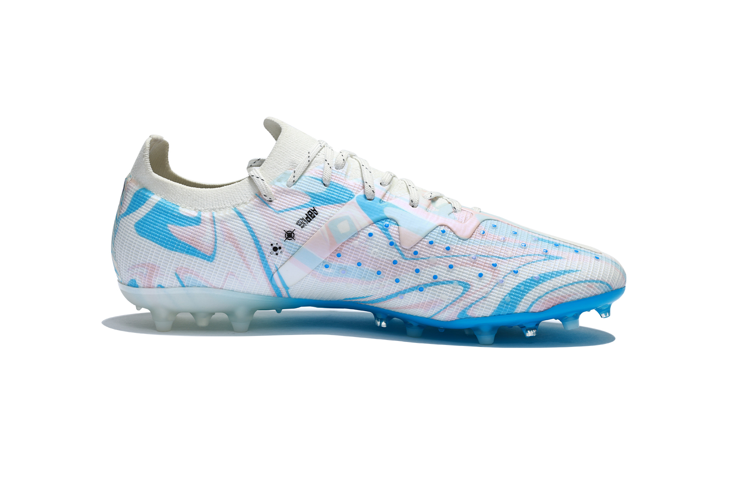 KELME Lightning 3.0 MG Multi Ground Soccer Shoes Unisex White Multicolor