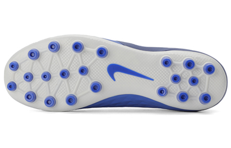 Бутсы Nike Legend 8 Academy AG (сине-белые) — фото 5