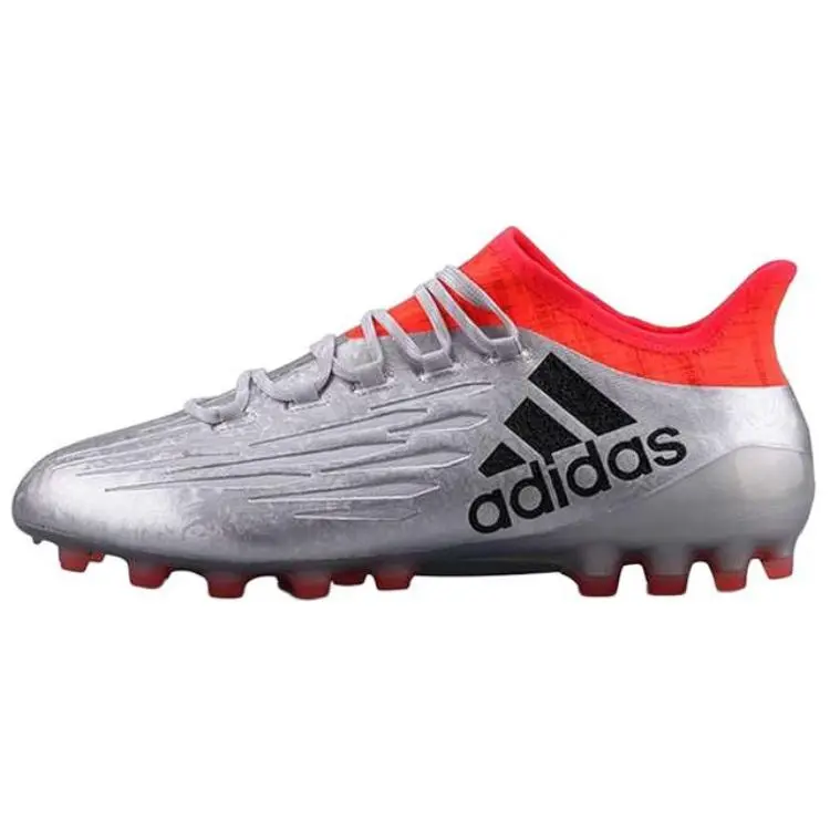 Adidas X 16.1 Slip Resistant Abrasion Resistant Slip Resistant Abrasion Resistant Soccer Shoes Men's Silver