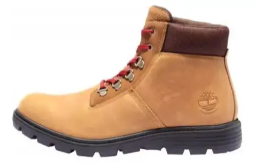 Timberland Short Combat Boots Men's Yellow