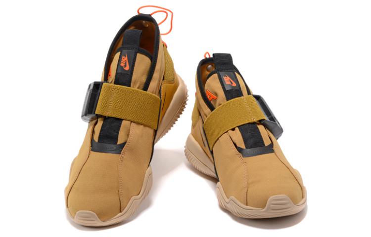 Мужские кроссовки Nike ACG.07.KMTR (желтый / черный / оранжевый) — Жёлтый / чёрный / оранжевый — фото 4