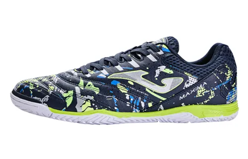 Joma IC/in Slip Resistant Abrasion Resistant Soccer Shoes Men's Blue Color