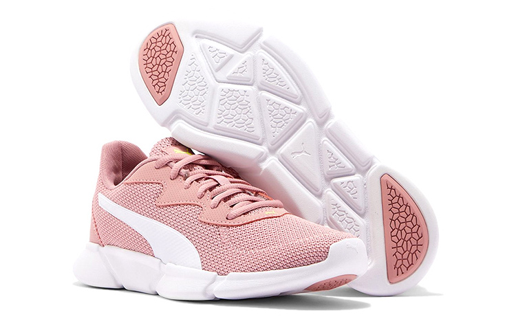 Кроссовки PUMA Interflex Runner (розово-белые) — фото 5