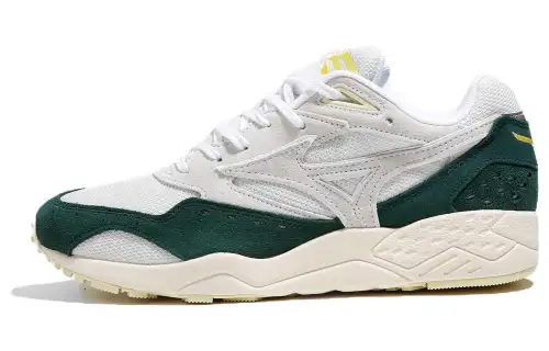 Mizuno Contender Mesh Comfortable Cushioning, Wear Resistant Low top Casual Shoes Men's White Green