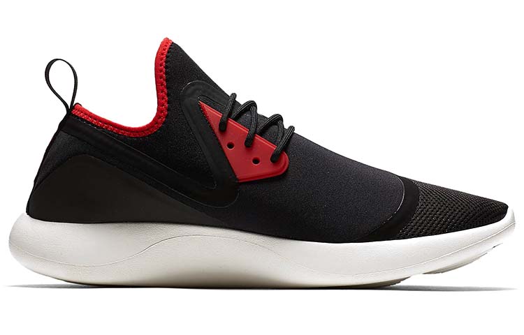 Мужские кроссовки Nike LunarCharge Essential (черно-красный) — Чёрный / красный — фото 2
